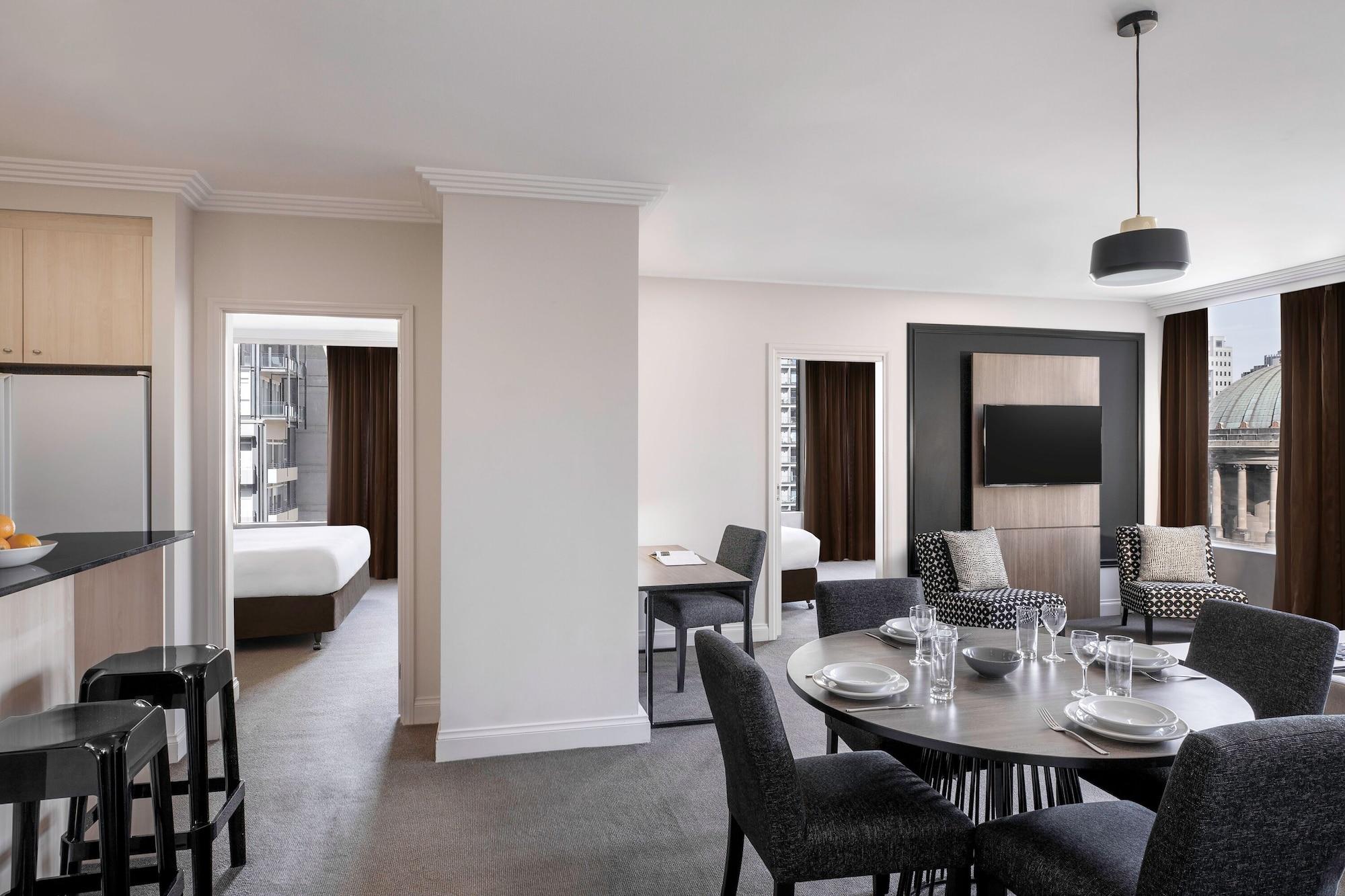 Mantra On Little Bourke Melbourne Aparthotel Exterior foto